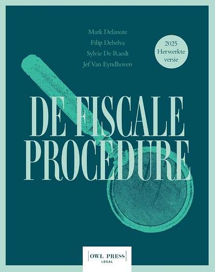 Cover of De fiscale procedure