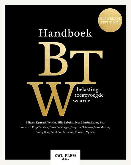 Cover of Handboek belasting toegevoegde waarde